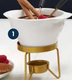 Stokes Pur Chocolat: Ceramic 4-Pc Fondue Set offer