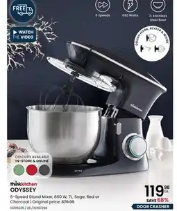 Stokes ODYSSEY 6-Speed Stand Mixer offer
