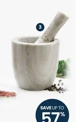 Stokes Marble: Marble Mortar and Pestle offer