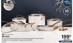 Stokes MALAGA 10-Pc Cookware Set Made From Stainless Steel offer