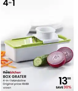 Stokes BOX GRATER 4-In-1 Mandoline offer