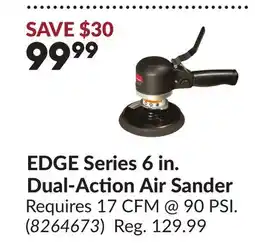 Princess Auto EDGE Series 6 in. Dual-Action Air Sander offer