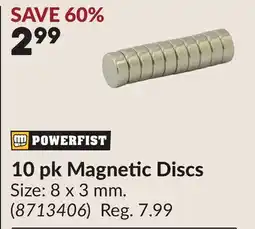 Princess Auto 10 pk Magnetic Discs offer