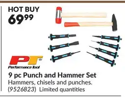 Princess Auto 9 pc Punch and Hammer Set offer
