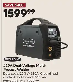 Princess Auto 210A Dual-Voltage Multi- Process Welder offer