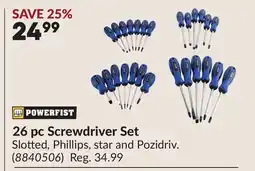 Princess Auto 26 pc Screwdriver Set offer