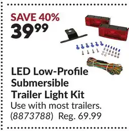 Princess Auto LED Low-Profile Submersible Trailer Light Kit offer