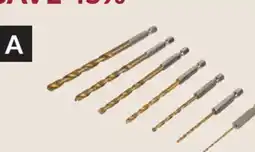 Princess Auto Hex-Shank Quick-Change Drill Bit Sets 7 pc offer
