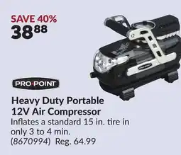 Princess Auto Heavy Duty Portable 12V Air Compressor offer