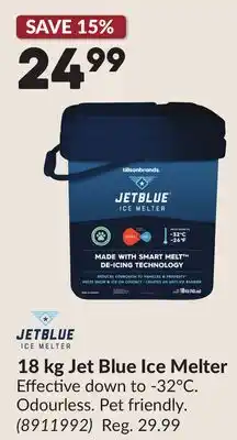 Princess Auto 18 kg Jet Blue Ice Melter offer