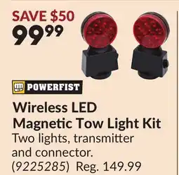 Princess Auto Wireless LED Magnetic Tow Light Kit offer