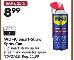 Princess Auto WD-40 Smart-Straw Spray Can offer