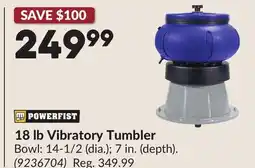 Princess Auto 18 lb Vibratory Tumbler offer