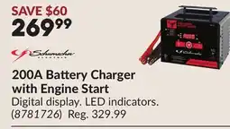 Princess Auto 200A Battery Charger with Engine Start offer