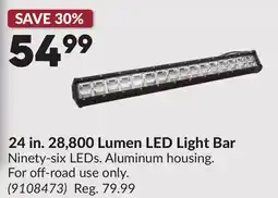 Princess Auto 24 in. 28,800 Lumen LED Light Bar offer