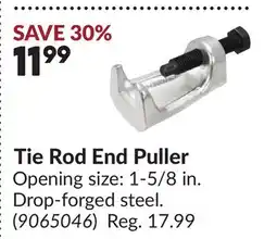 Princess Auto Tie Rod End Puller offer