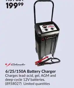 Princess Auto 6/25/150A Battery Charger offer