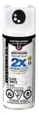 Princess Auto Gloss White 5-in-1 Spray Paint and Primer offer