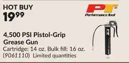 Princess Auto 4,500 PSI Pistol-Grip Grease Gun offer