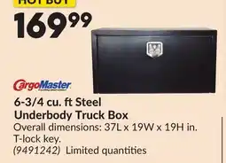 Princess Auto 6-3/4 cu. ftSteel Underbody Truck Box offer