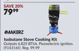 Princess Auto Isobutane Stove Cooking Kit offer