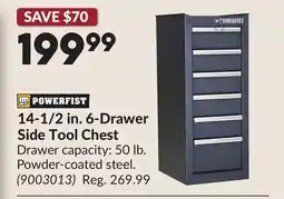 Princess Auto 14-1/2 in. 6-Drawer Side Tool Chest offer