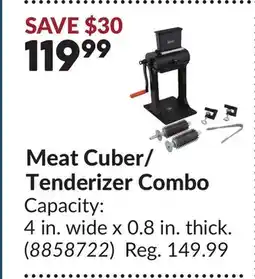 Princess Auto Meat Cuber/ Tenderizer Combo offer