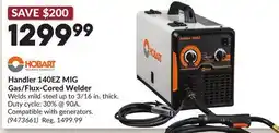 Princess Auto Handler 140EZ MIG Gas/Flux-Cored Welder offer