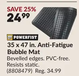 Princess Auto 35 x 47 in. Anti-Fatigue Bubble Mat offer