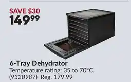 Princess Auto 6-Tray Dehydrator offer