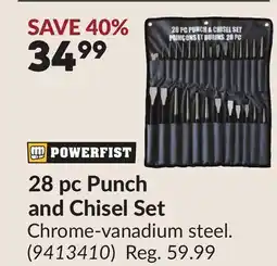 Princess Auto 28 pc Punch and Chisel Set offer