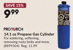 Princess Auto 14.1 oz Propane Gas Cylinder offer