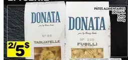 Supermarché PA PÂTES ALIMENTAIRES DONATA | Pasta offer