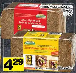 Supermarché PA PAINS MESTEMACHER | Breads offer