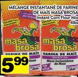 Supermarché PA MÉLANGE INSTANTANÉ DE FARINE DE MAÏS MASA BROSA | Instant Corn Flour Mix offer