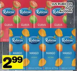 Supermarché PA JUS RUBICON | Juice offer