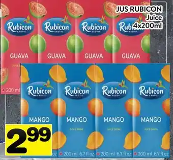 Supermarché PA JUS RUBICON | Juice offer
