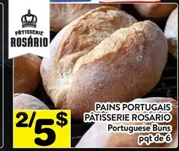 Supermarché PA PAINS PORTUGAIS PÂTISSERIE ROSARIO | Portuguese Buns offer