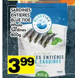 Supermarché PA SARDINES ENTIÈRES BLUE TIDE | Whole Sardines offer