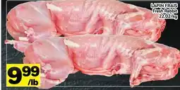 Supermarché PA LAPIN FRAIS | Fresh Rabbit offer
