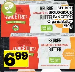 Supermarché PA BEURRE BIOLOGIQUE L'ANCÊTRE | Organic Butter offer