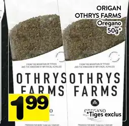 Supermarché PA ORIGAN OTHRYS FARMS | Oregano offer