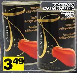Supermarché PA TOMATES SAN MARZANO ALLESSIA | Tomatoes offer