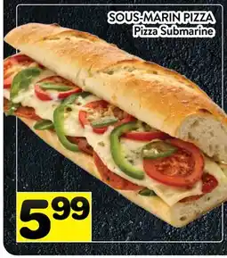 Supermarché PA SOUS-MARIN PIZZA | Pizza Submarine offer
