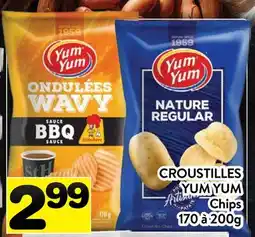 Supermarché PA CROUSTILLES YUM YUM | Chips offer