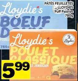 Supermarché PA PÂTÉS FEUILLETÉS LLOYDIES | Puff Pastries offer