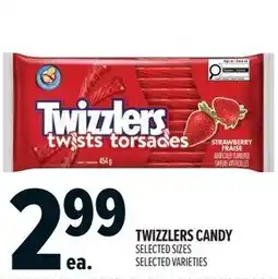 Metro Twizzlers candy offer