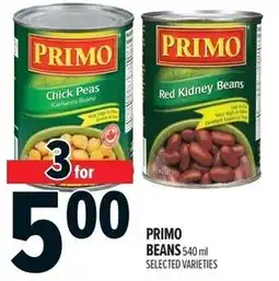 Metro Primo beans offer