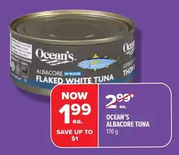 Metro Ocean's albacore tuna offer