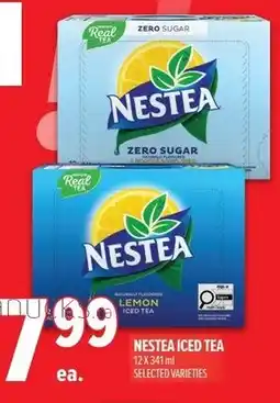 Metro Nestea iced tea offer